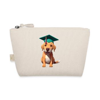 Bachelor's degree Labrador Dogs School-leaving certificate - Organic Pouch - nature - Front