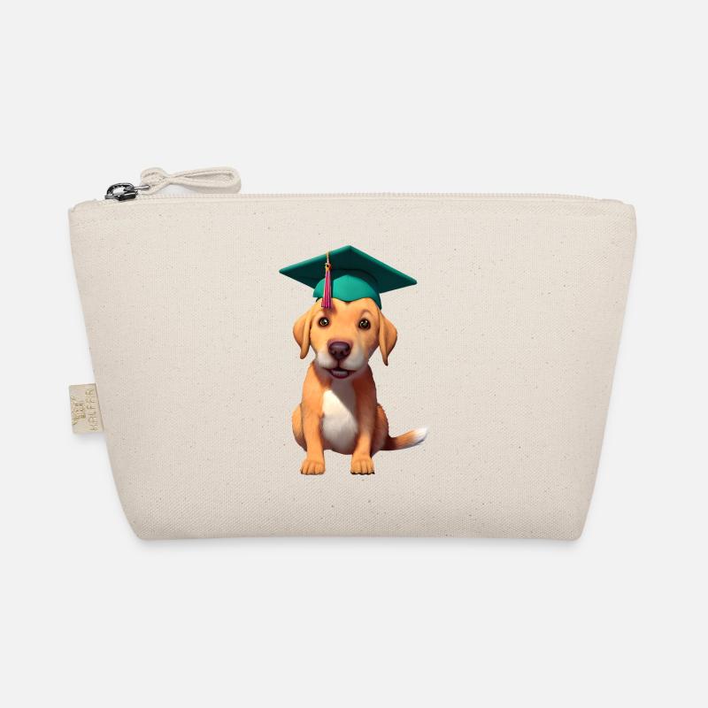 Bachelor Studium Labrador Hunde Schulabschluss - Bio-Täschchen - Natur