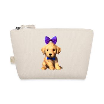 Dog owners Golden Retriever puppy dogs - Organic Pouch - nature - Front