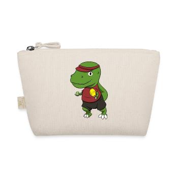 Padel Paddle Racket Tennis Sport I Gift - Organic Pouch - nature - Front