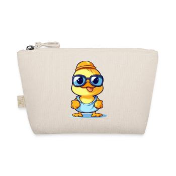 Clark the baby duck - Organic Pouch - nature - Front