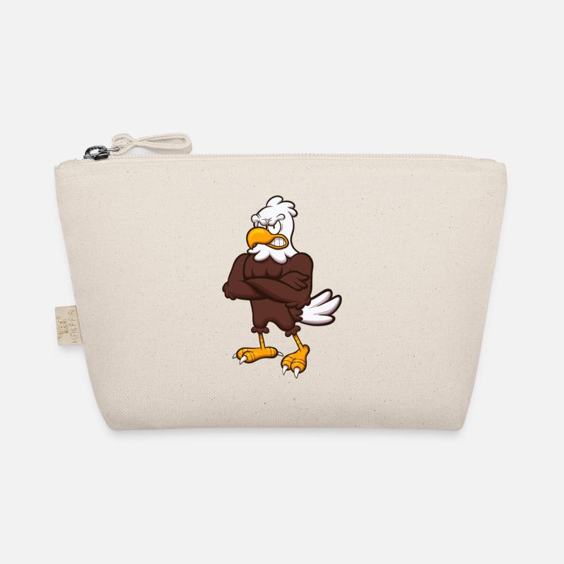 Wütender Adler Charakter Bio-Täschchen