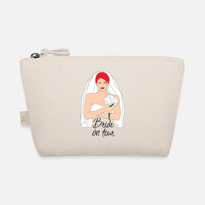 Bride On Tour Red 2 Organic Pouch