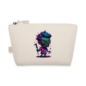 Colorful cool zombie - Organic Pouch - nature - Front