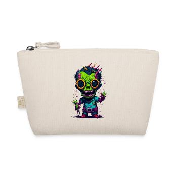 Colorful cool zombie - Organic Pouch - nature - Front