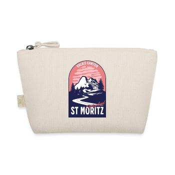 St. Moritz Schweiz Wallis - Bio-Täschchen - Natur - Vorne