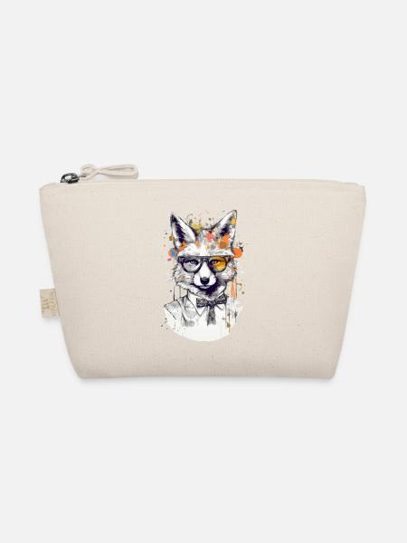 Der Fuchs - Bio-Täschchen - Natur - Vorne
