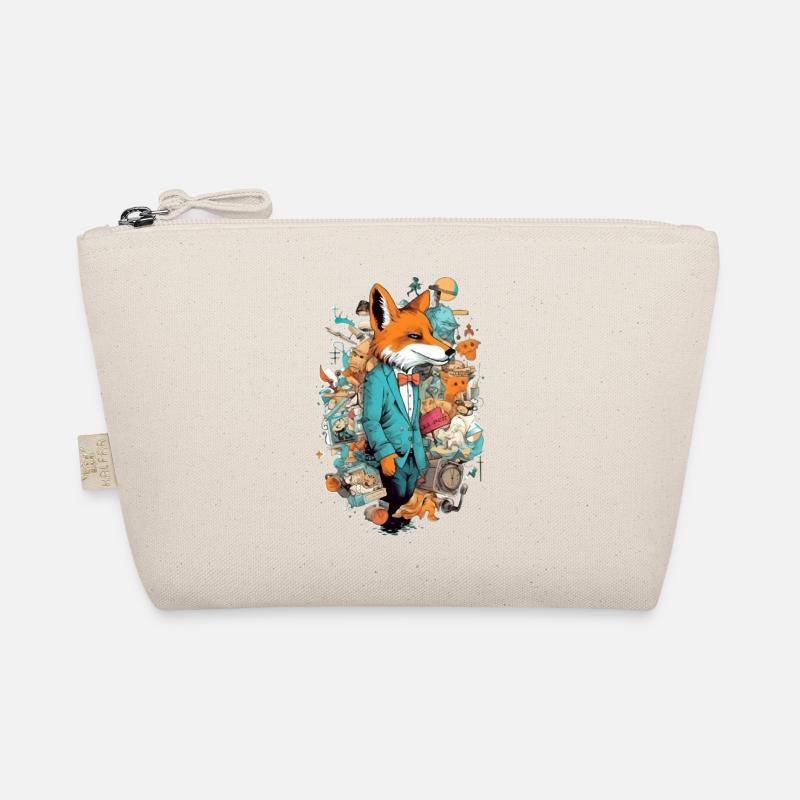 Zazou the fox Organic Pouch