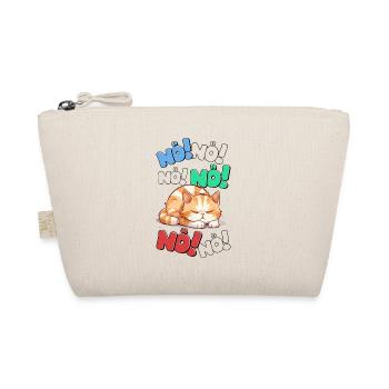 nope, nope, no, no, no - Organic Pouch - nature - Front