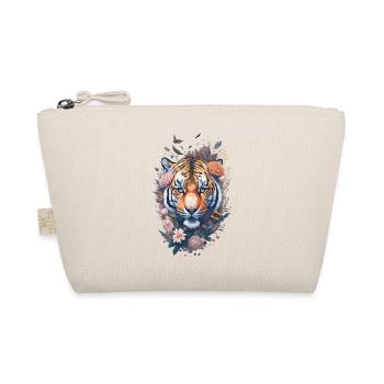 Tiger Cat Predator Nature Big Cat Wilderness - Organic Pouch - nature - Front