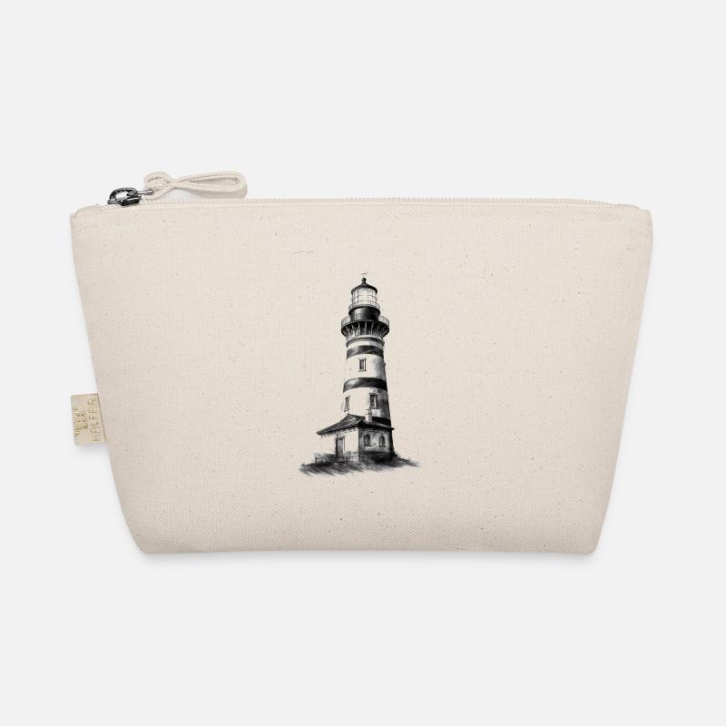 Lighthouse design for self-design Organic Pouch