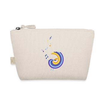 colorful singing bird - Organic Pouch - nature - Front