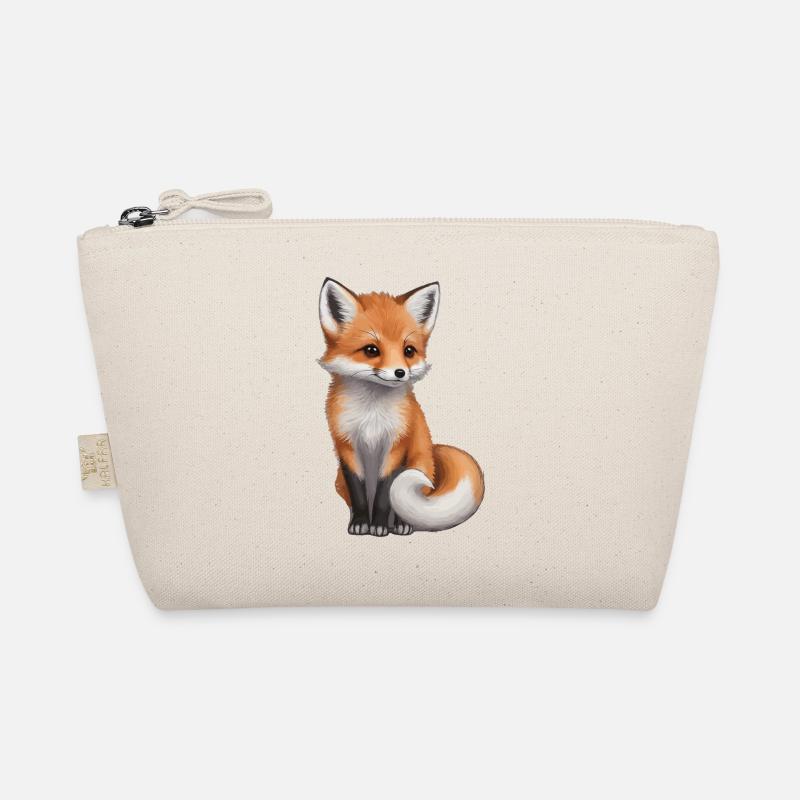Niedlicher Rotfuchs Fuchs Waldtier Bio-Täschchen