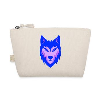 wolf 02 - Bio-Täschchen - Natur - Vorne