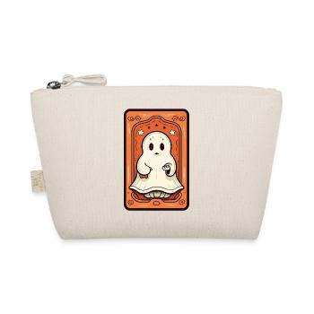 Orange Ghost Tarot Card - Organic Pouch - nature - Front