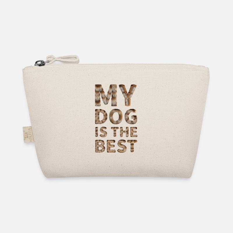 My Dog is the best - Bio-Täschchen - Natur
