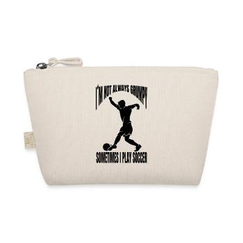 Soccer Player Soccer Design Soccer Team - Organic Pouch - nature - Front