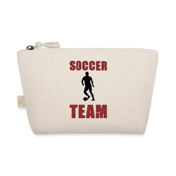 Soccer Player Team - Organic Pouch - nature - Front