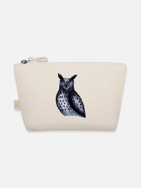 Birds of the Night - Organic Pouch - nature - Front