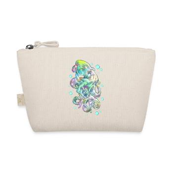 Oktopus - Bio-Täschchen - Natur - Vorne