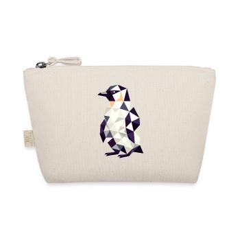 Pinguin // penguin - Bio-Täschchen - Natur - Vorne