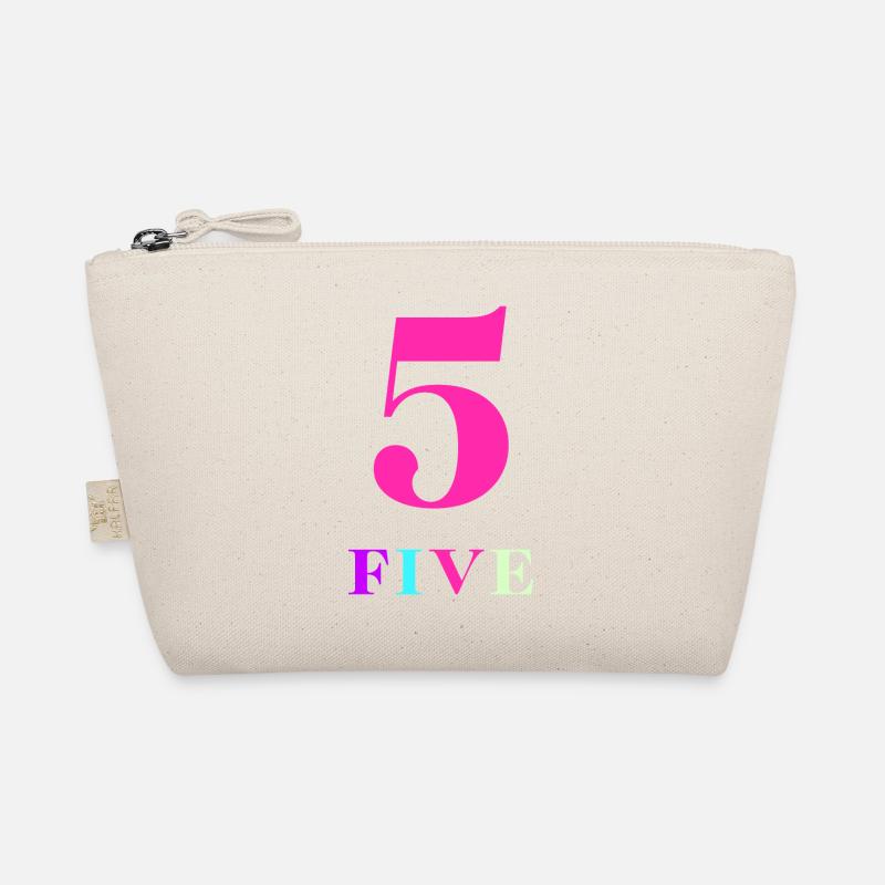 Five -5th Anniversary Organic Pouch