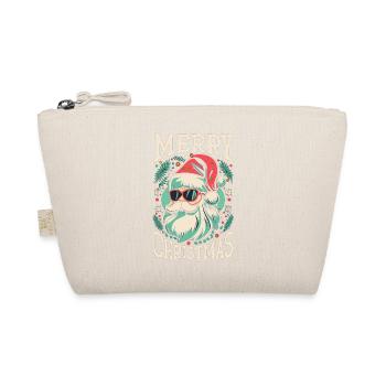 Merry Christmas Family Xmas merry christmas - Organic Pouch - nature - Front
