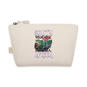 Rugby South Africa Südafrika Rugby Fan - Bio-Täschchen - Natur - Vorne