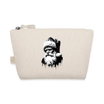 Weihnachtsmann bringt Ugly Christmas Geschenke - Bio-Täschchen - Natur - Vorne