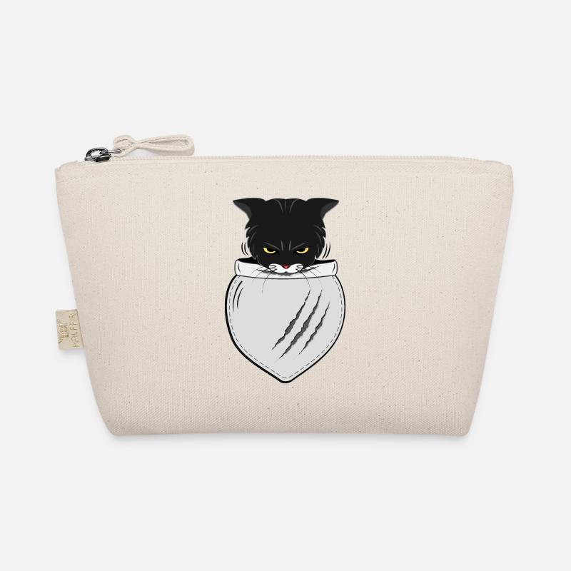 Taschen-Katze | Katzenliebhaber Geschenke Bio-Täschchen
