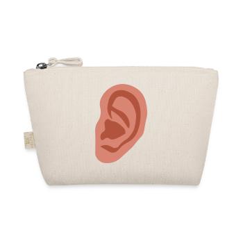 Big ear - Organic Pouch - nature - Front