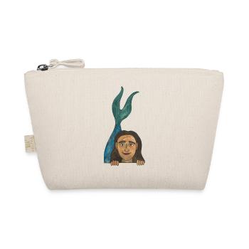 Mermaid Mermaid Save the Sea Fish - Organic Pouch - nature - Front