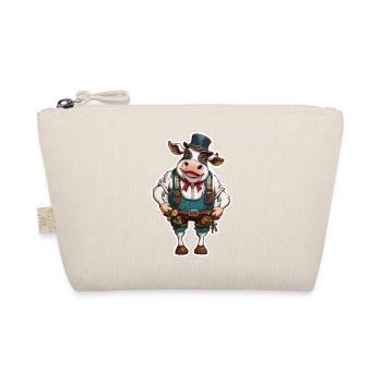 Lederhosen / Animal / Traditional costume / Tradition / Cow - Organic Pouch - nature - Front