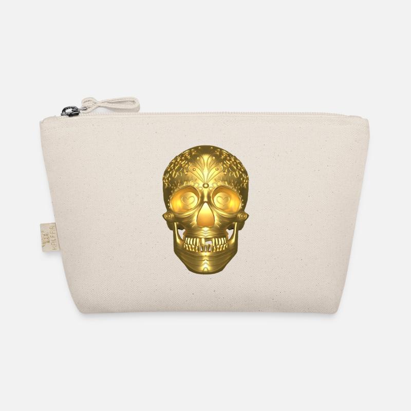 Calavera Gold - Organic Pouch - nature