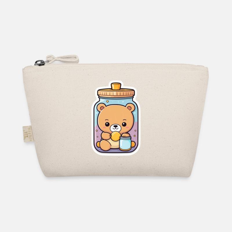 Ours mignon dans un bocal Trousse biologique