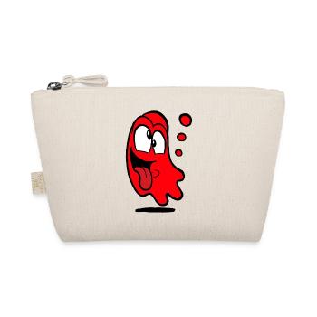 Confucius in red - Organic Pouch - nature - Front