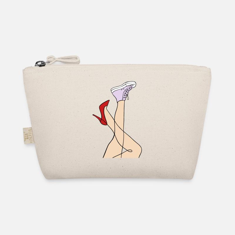 Heels Canvas Love - Bio-Täschchen - Natur