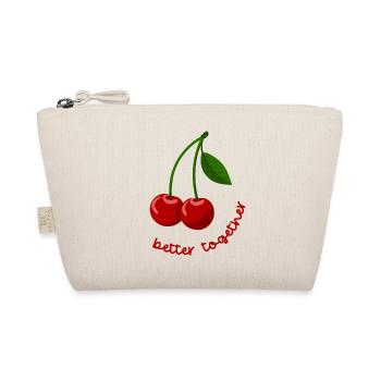 Better together Cherries Twin Cherry 2403-4 - Organic Pouch - nature - Front