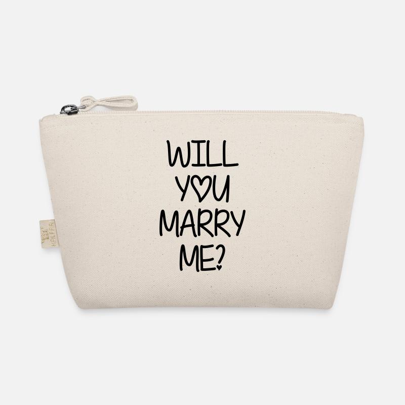 Will you marry me? - Bio-Täschchen - Natur