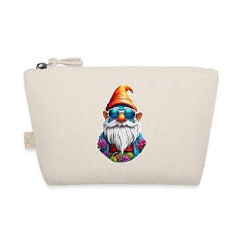 Garden Gnome / Fairyland / Leprechaun / Gnome / Logo - Organic Pouch - nature - Front