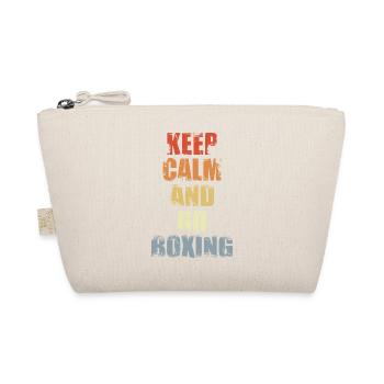 Gardez votre calme et faites de la boxe - Trousse biologique - nature - Devant