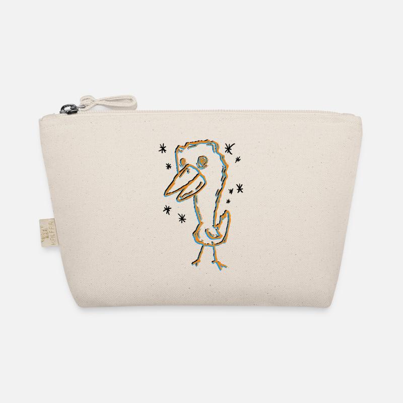 Ausdrucksstarkes Dodo-Kunstdesign Bio-Täschchen