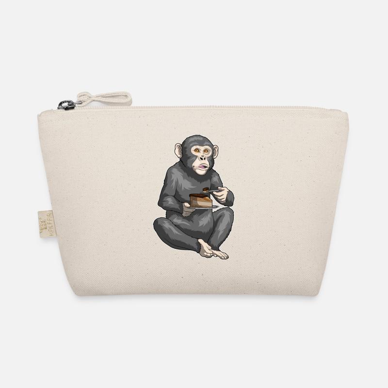 Monkey Birthday Cake Organic Pouch