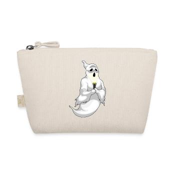 Ghost Halloween Flashlight - Organic Pouch - nature - Front