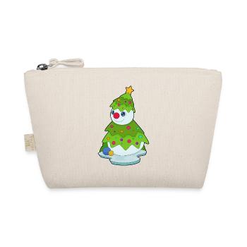 Snowman Christmas Christmas Tree - Organic Pouch - nature - Front