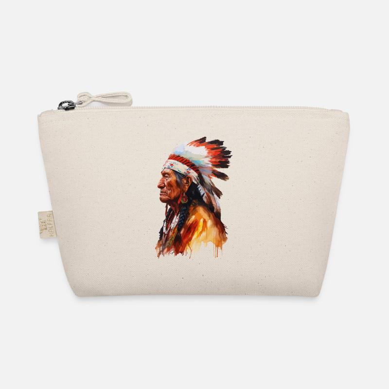 Chef amérindien Tribu amérindienne Apache Sioux Trousse biologique