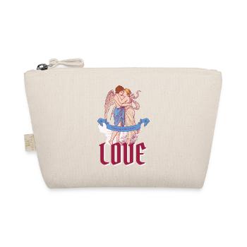 Couple Partner Lovers Pure Love Wedding Heartful - Bio-Täschchen - Natur - Vorne