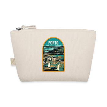Porto, Douro & Ponte D. Luis: Illustration - Organic Pouch - nature - Front