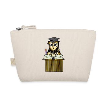 Owl Eagle Owl Teacher Wise Wise Scholar Teacher Job - Organic Pouch - nature - Front