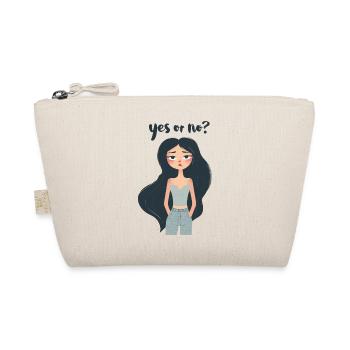 Yes or No? - Bio-Täschchen - Natur - Vorne